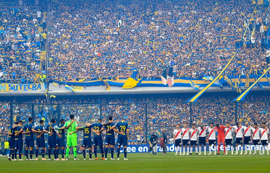 Imponente postal de la final 2018.