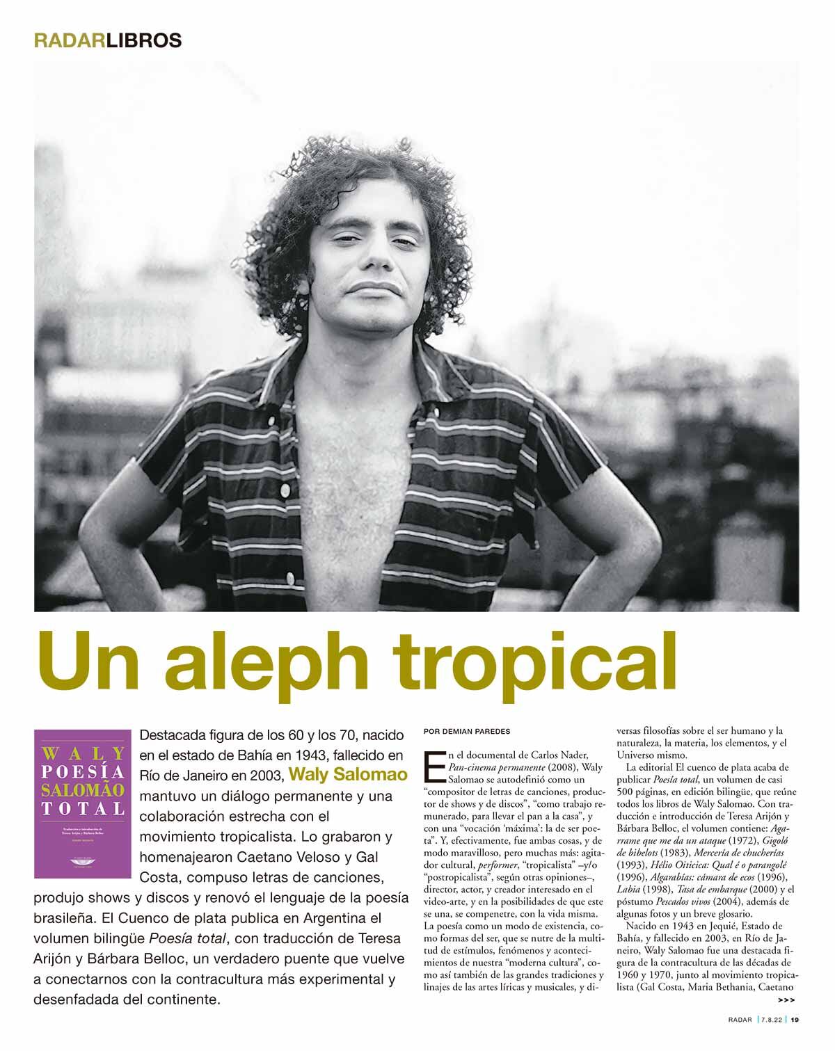 Un aleph tropical - 04/08/2022