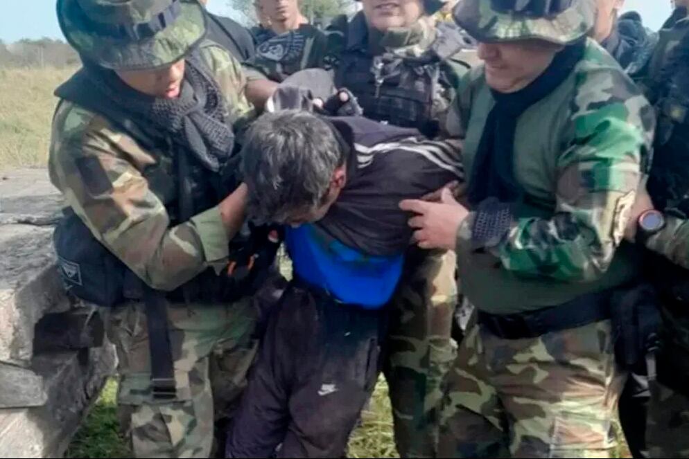 La captura de Villalba, tras cinco dias en el monte