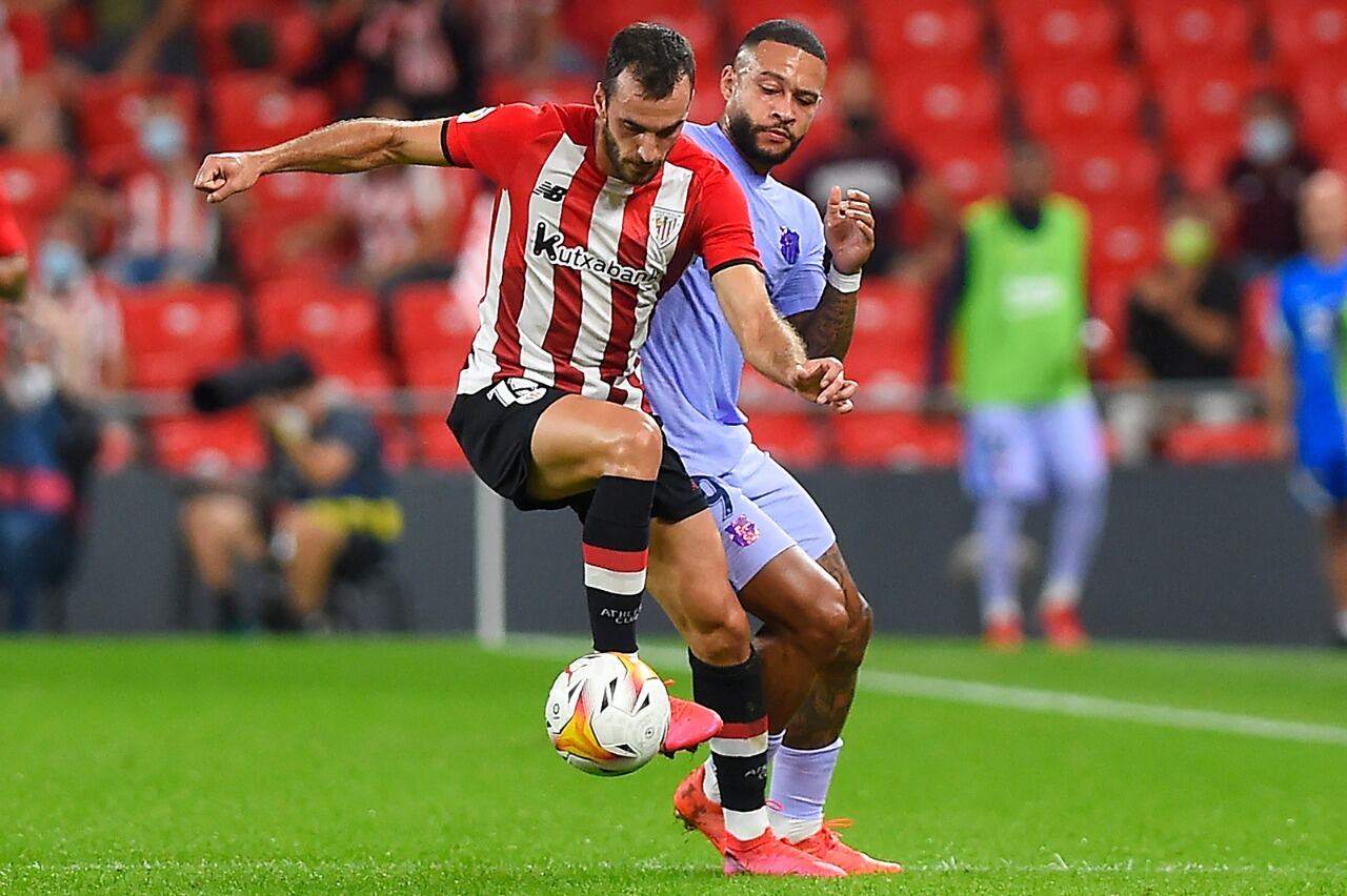 Memphis salvó al Barcelona de una derrota en Bilbao.