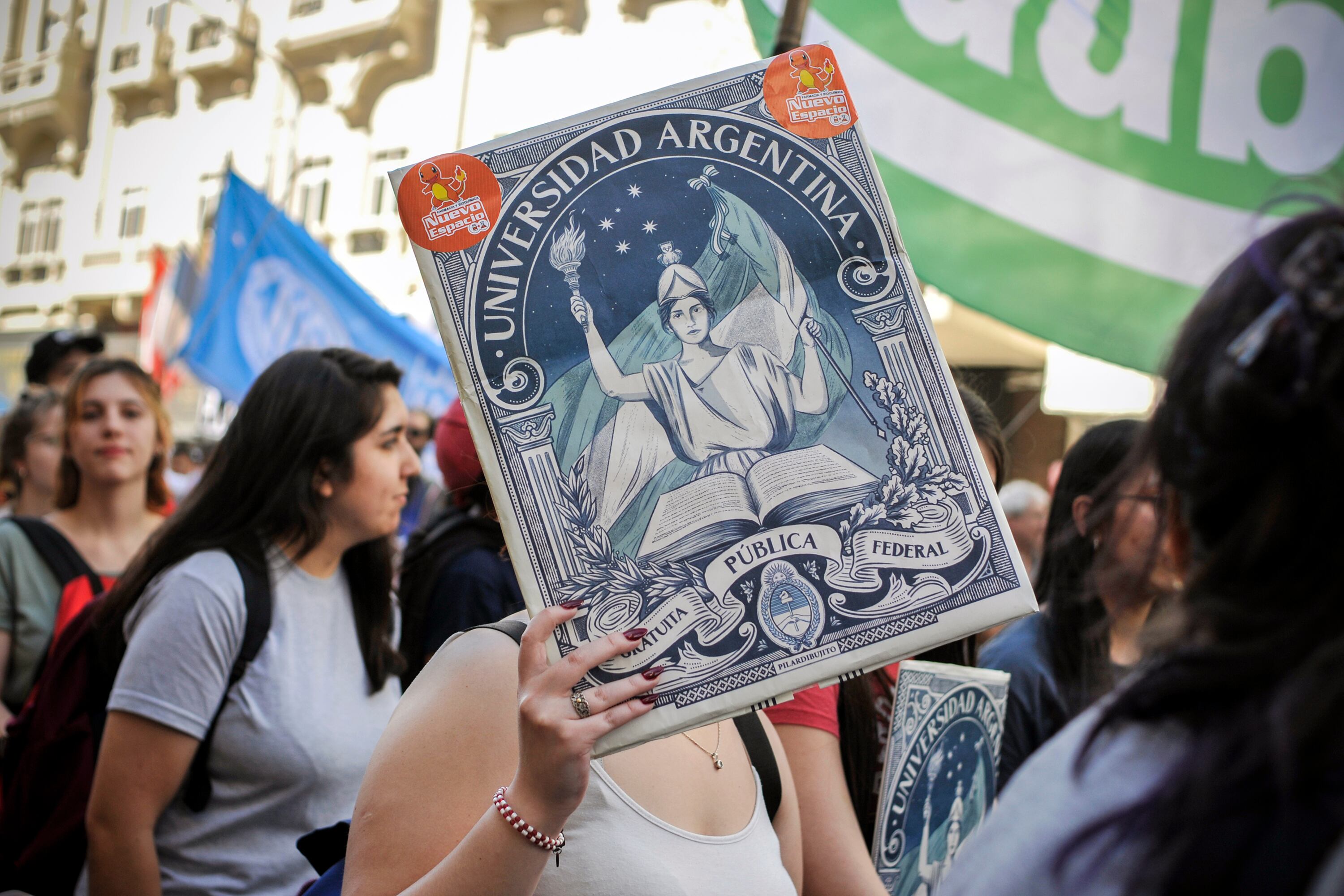 Las universidades siguen en lucha: hoy realizan 109 clases públicas en Plaza de Mayo