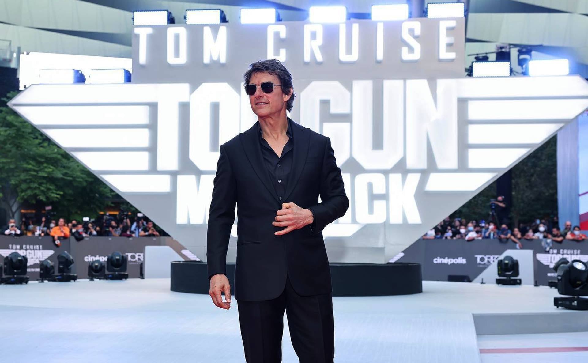 En el caso particular de Cruise, se estima que cobrará 100 millones de dólares por el éxito de la secuela de "Top Gun". Foto: AFP.