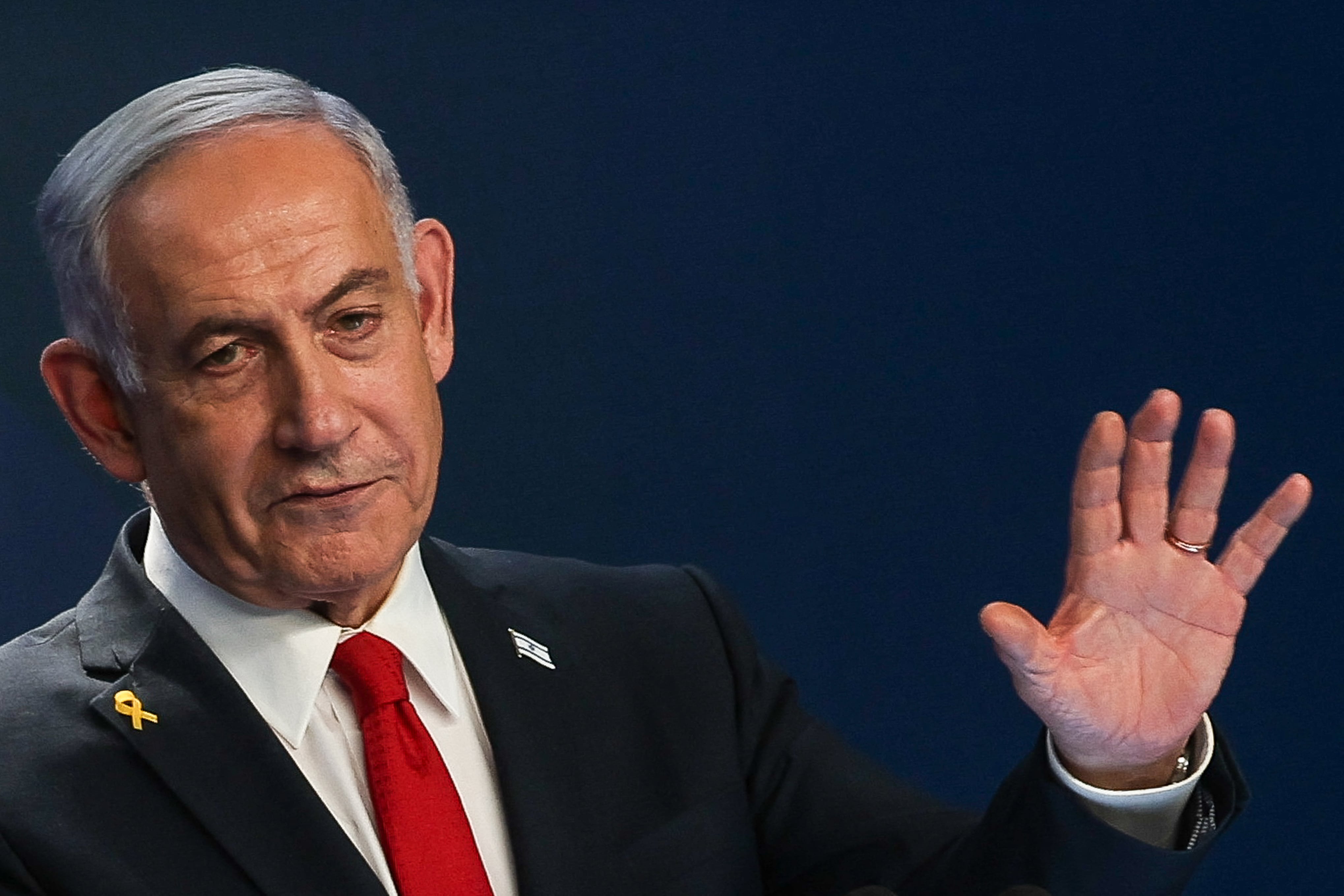 Benjamin Netanyahu, primer ministro de Israel.