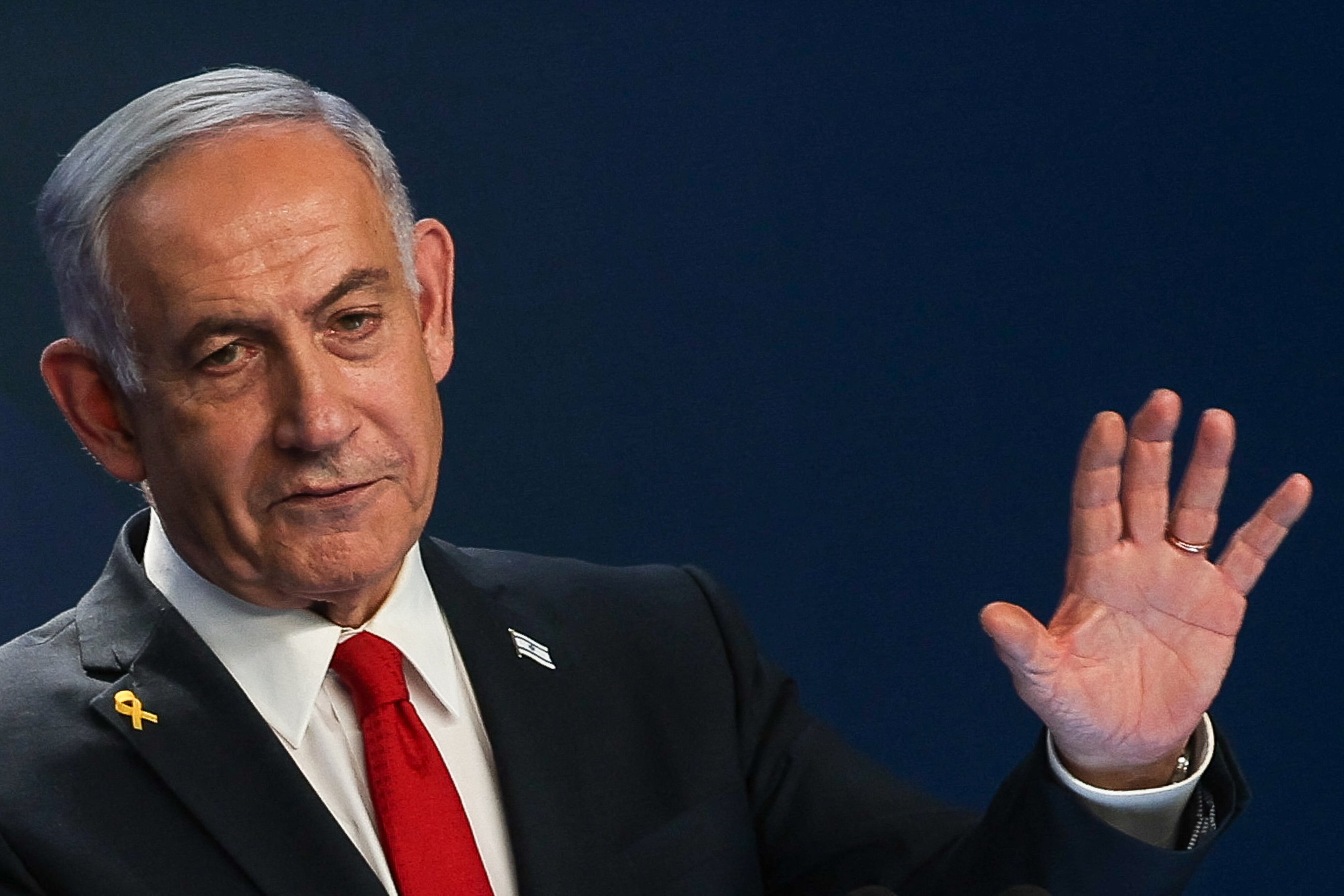Benjamin Netanyahu, primer ministro de Israel.
