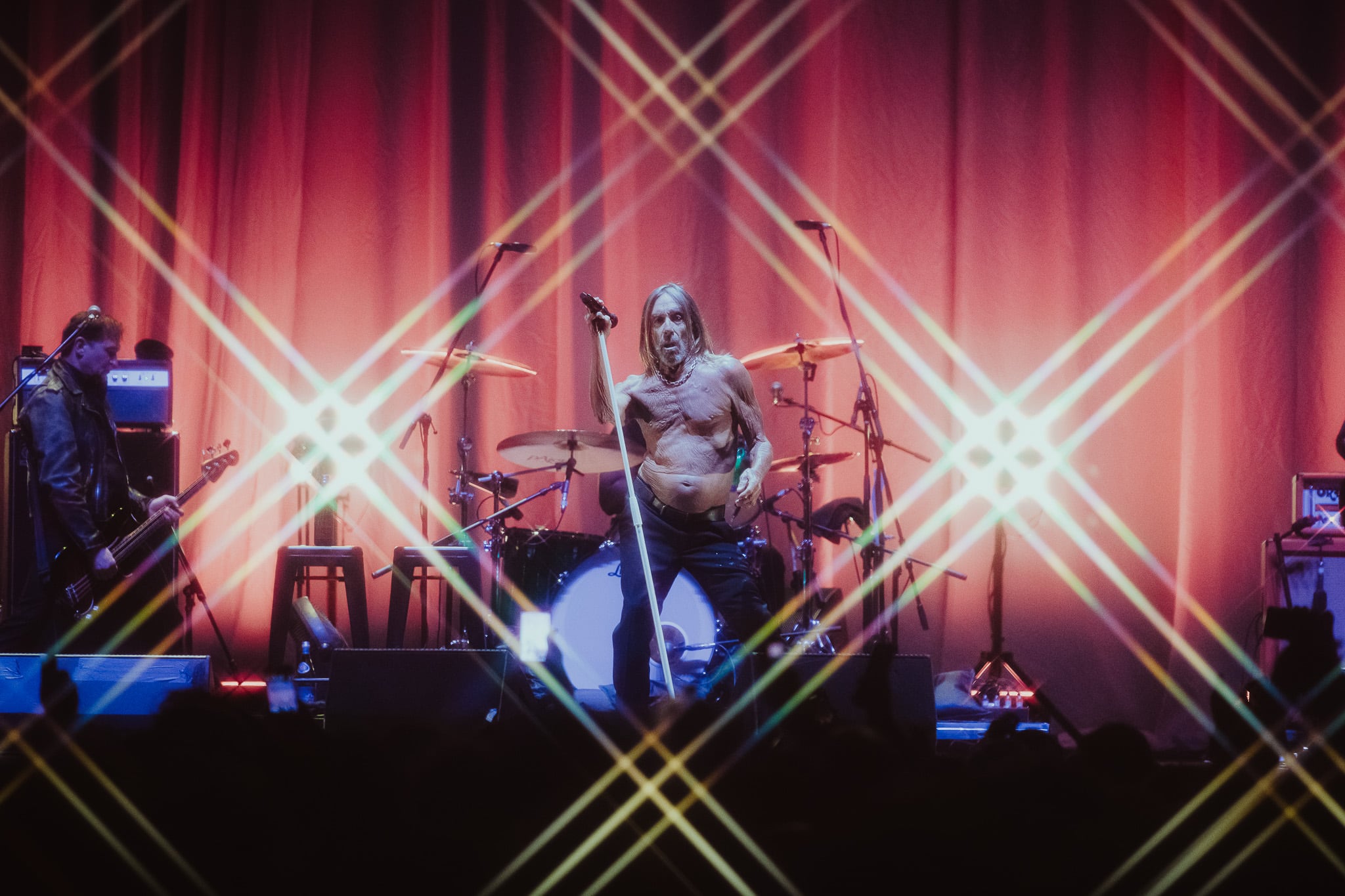 Iggy Pop volvió a demostrar por qué es una auténtica leyenda del rock. Imagen: Vicky Dragonetti