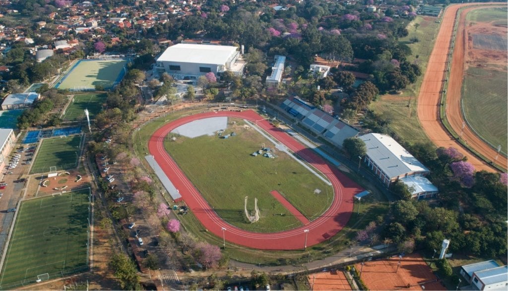 Uno de los estadios donde se realizarán los Juegos.