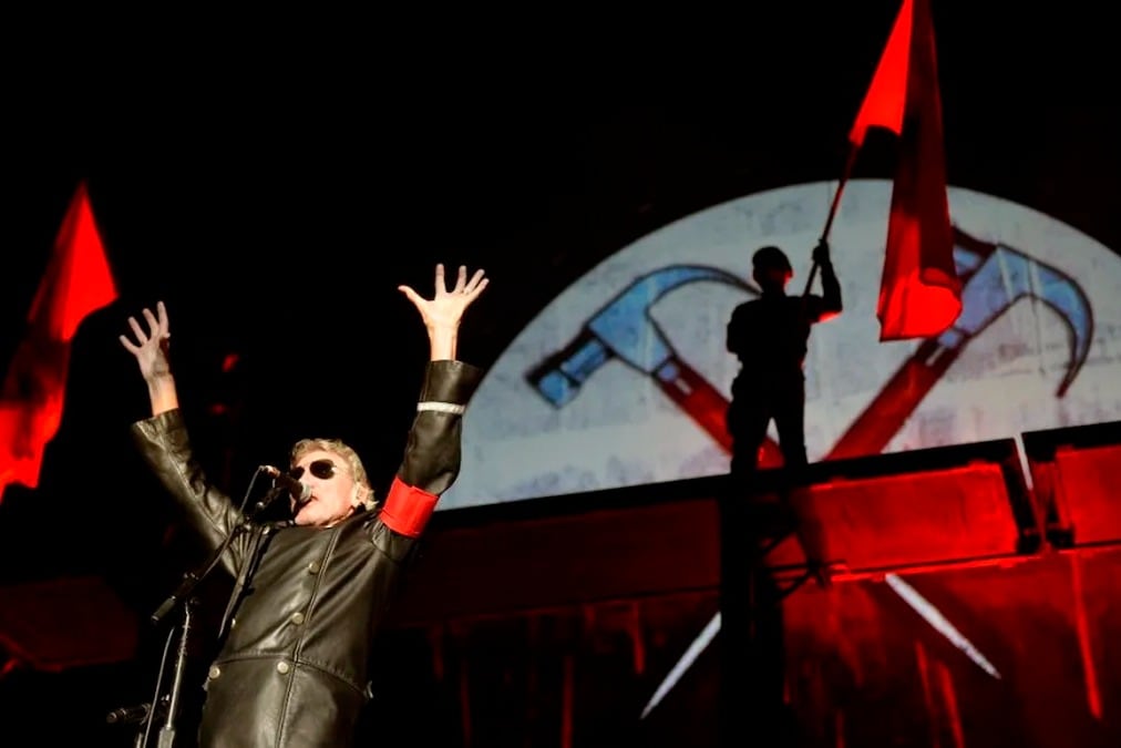 Roger Waters en su concierto del pasado 17 de mayo en Berlín, Alemania.