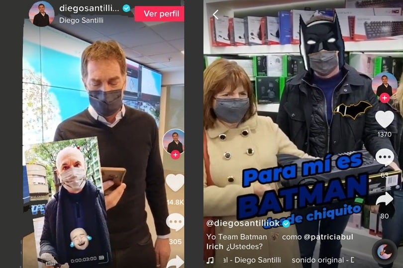 Juntos por el Cambio es la fuerza que más presencia tiene en esta red.