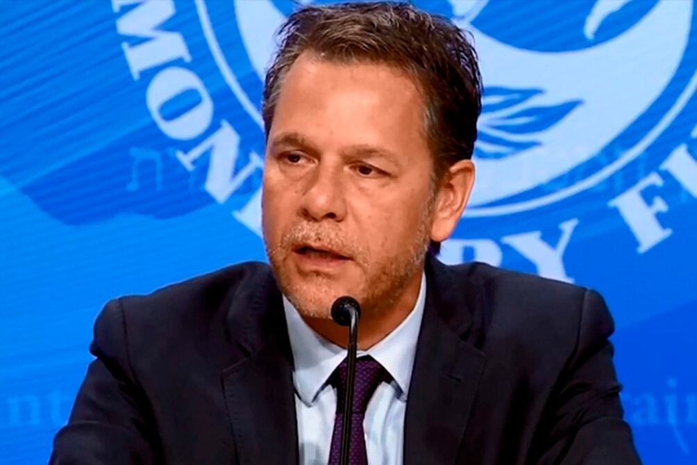 Luis Cubeddu, titular de la misión técnica del FMI