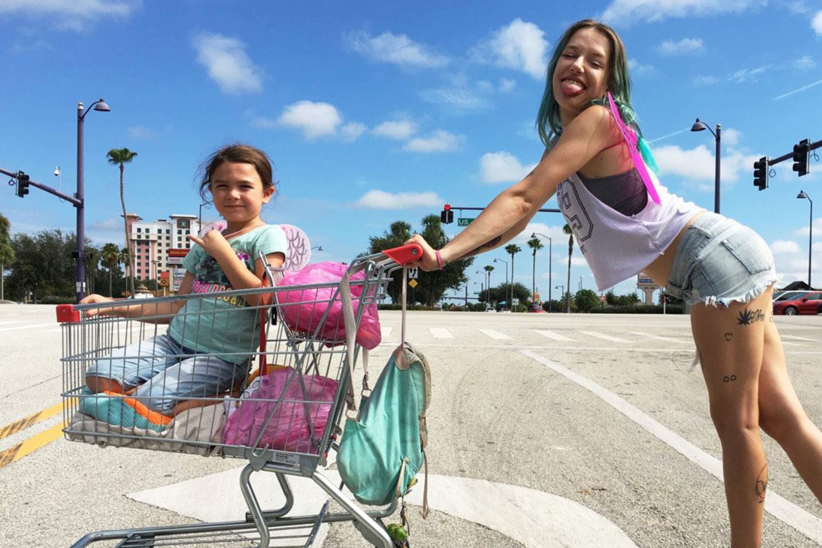 Brooklynn Kimberly Prince y Bria Vinaite: madre hay una sola.