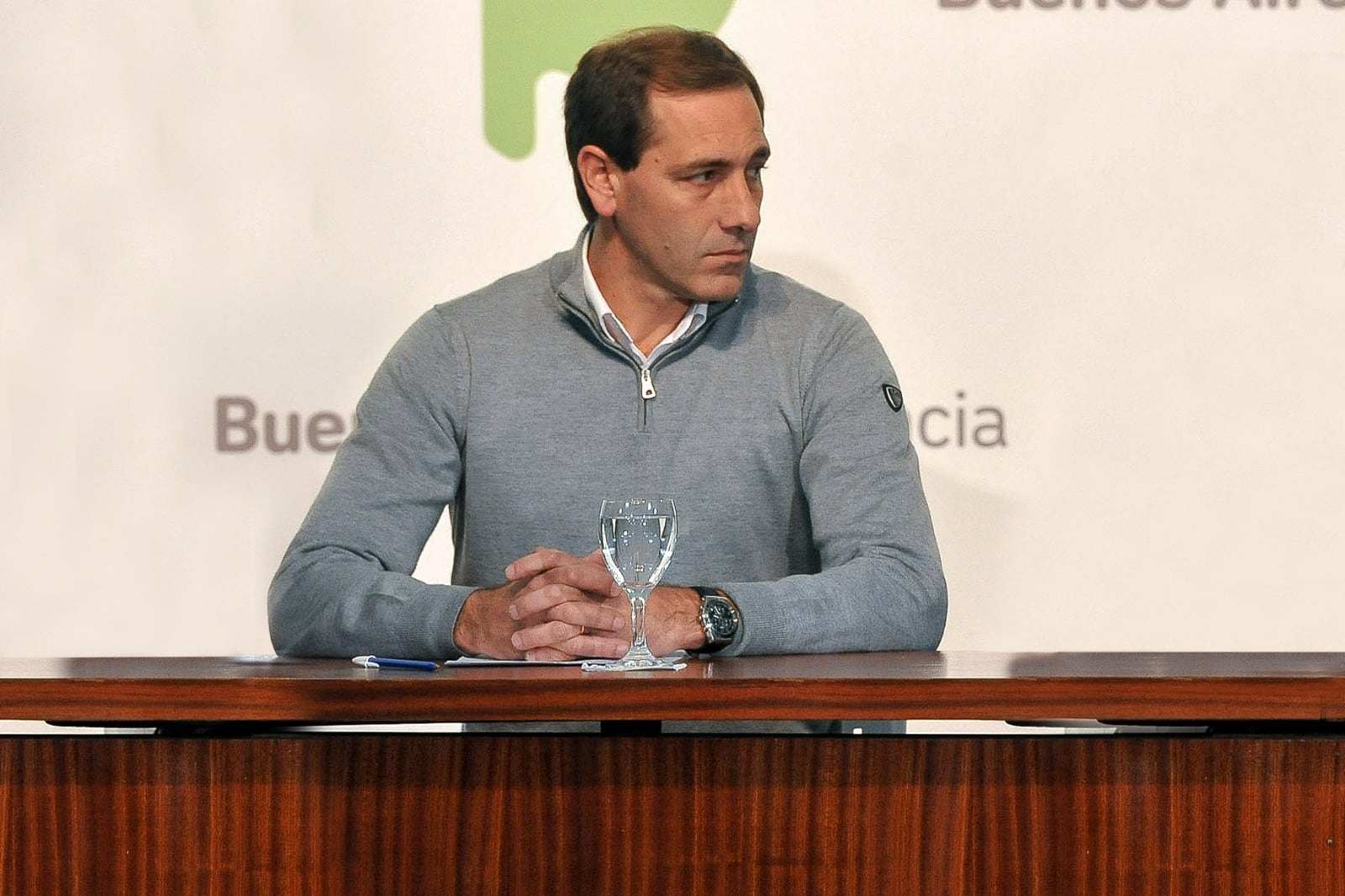 Julio Garro busca su tercer mandato en La Plata. 