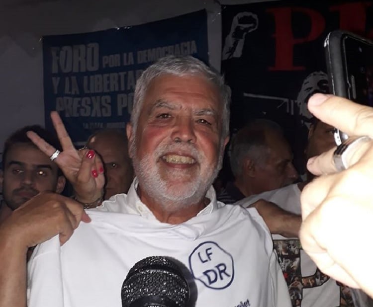 De Vido, en el acto de anoche. 