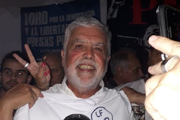 De Vido, en el acto de anoche.