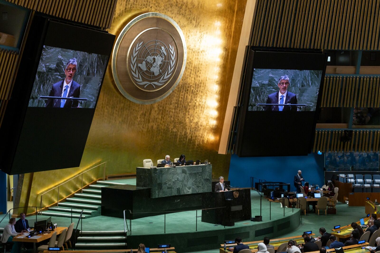 El embajador saudí en la Asamblea General de la ONU.