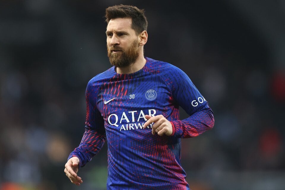 El PSG suspendió a Lionel Messi por dos semanas tras su viaje a Arabia Saudita. 