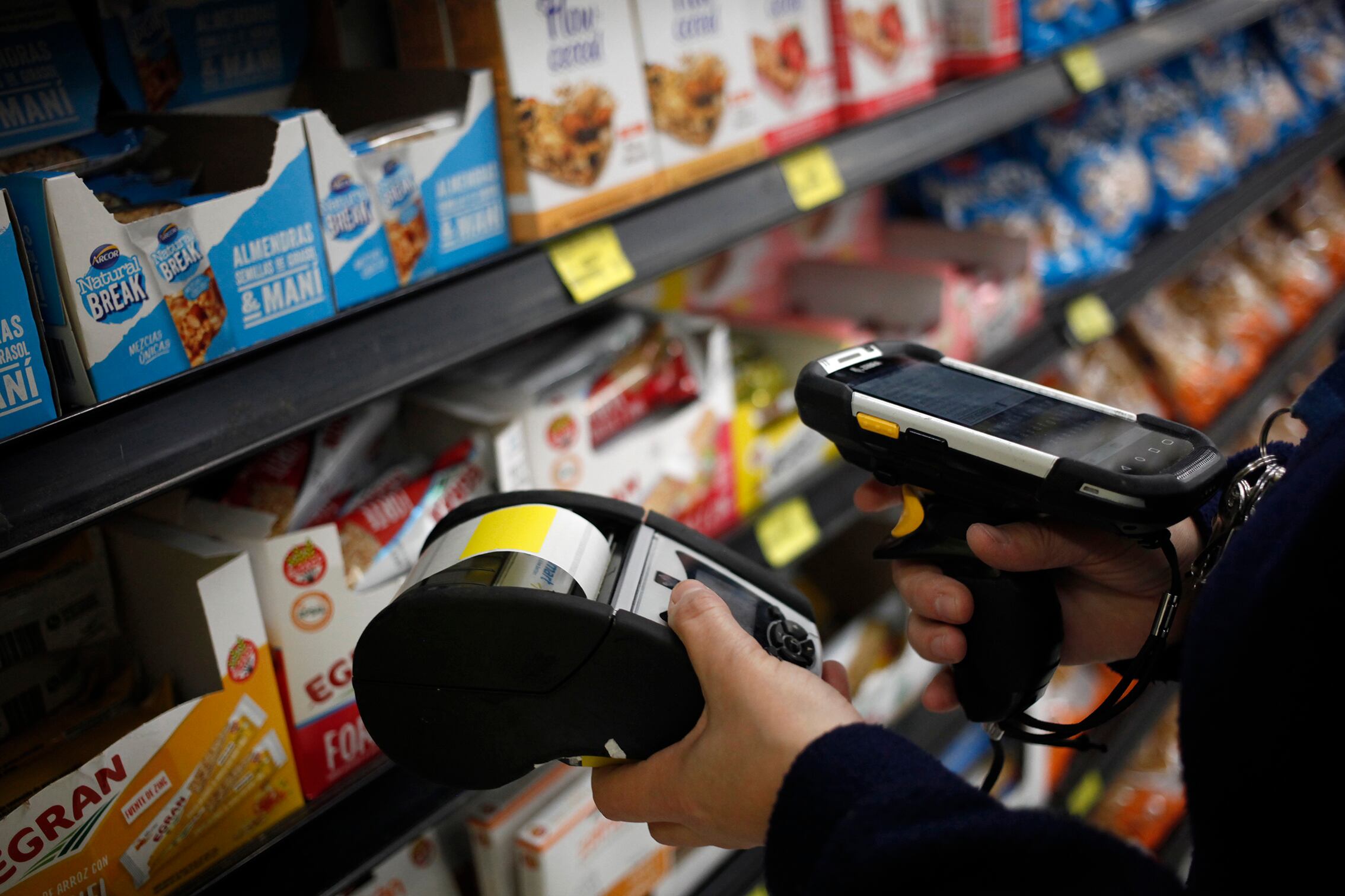 Alimentos y bebidas se movió por debajo del promedio, con el 1,7 por ciento.