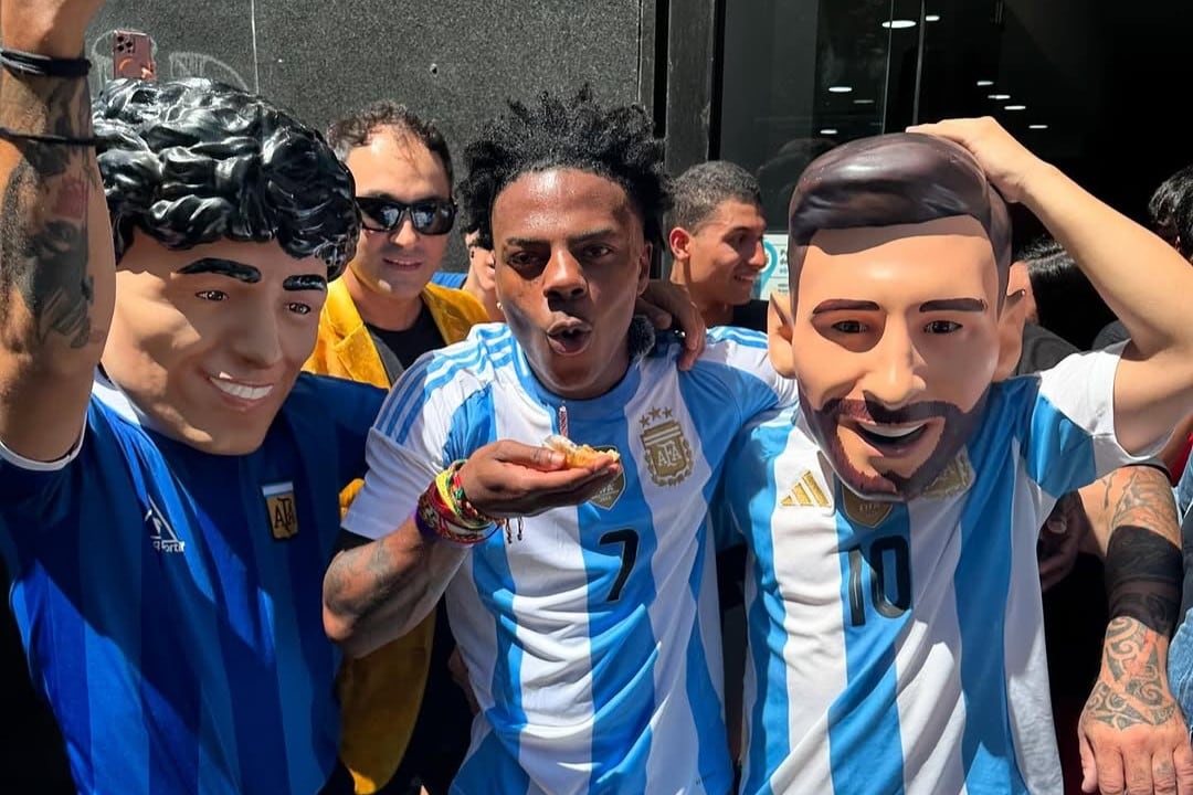 Speed, junto a "Maradona" y "Messi"