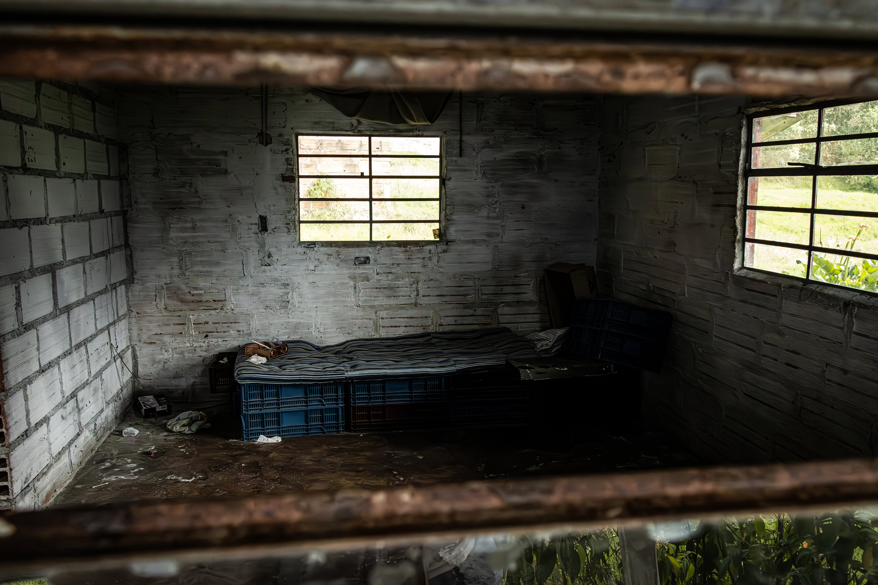 Parte de las instalaciones quitadas a los narcos.