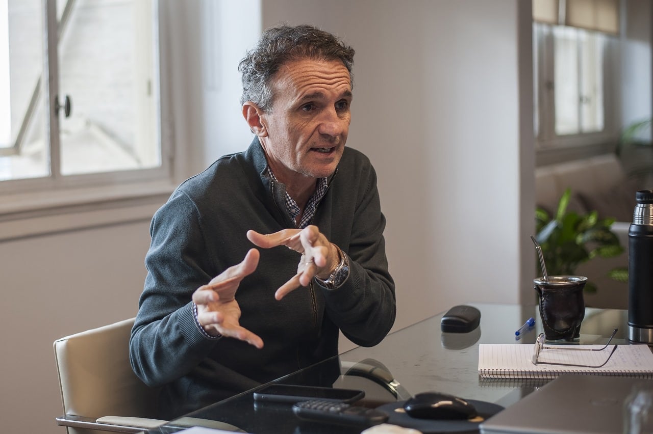 Gabriel Katopodis, ministro de Infraestructura de la Provincia. 