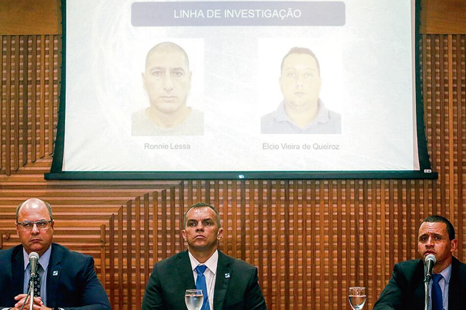 El gobernador de Río, Wilson Witzel, informó sobre los detenidos en el caso Marielle Franco.