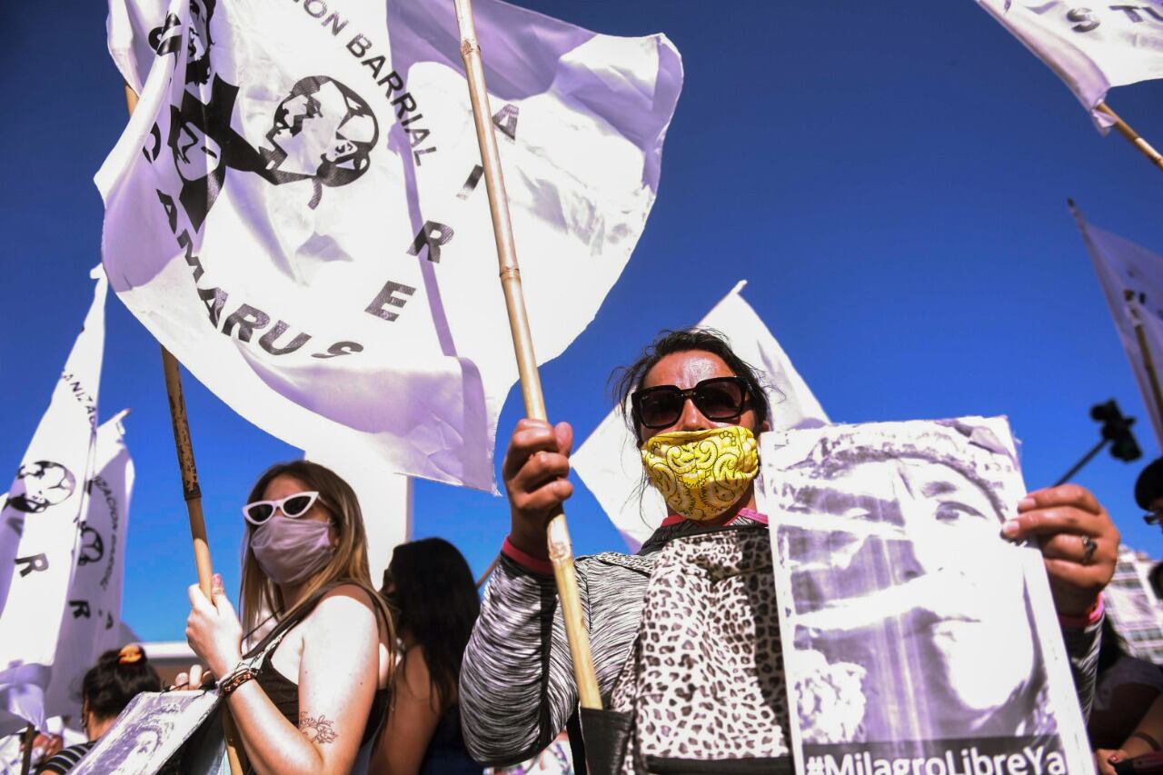 Marchas por la liberación de presos políticos.