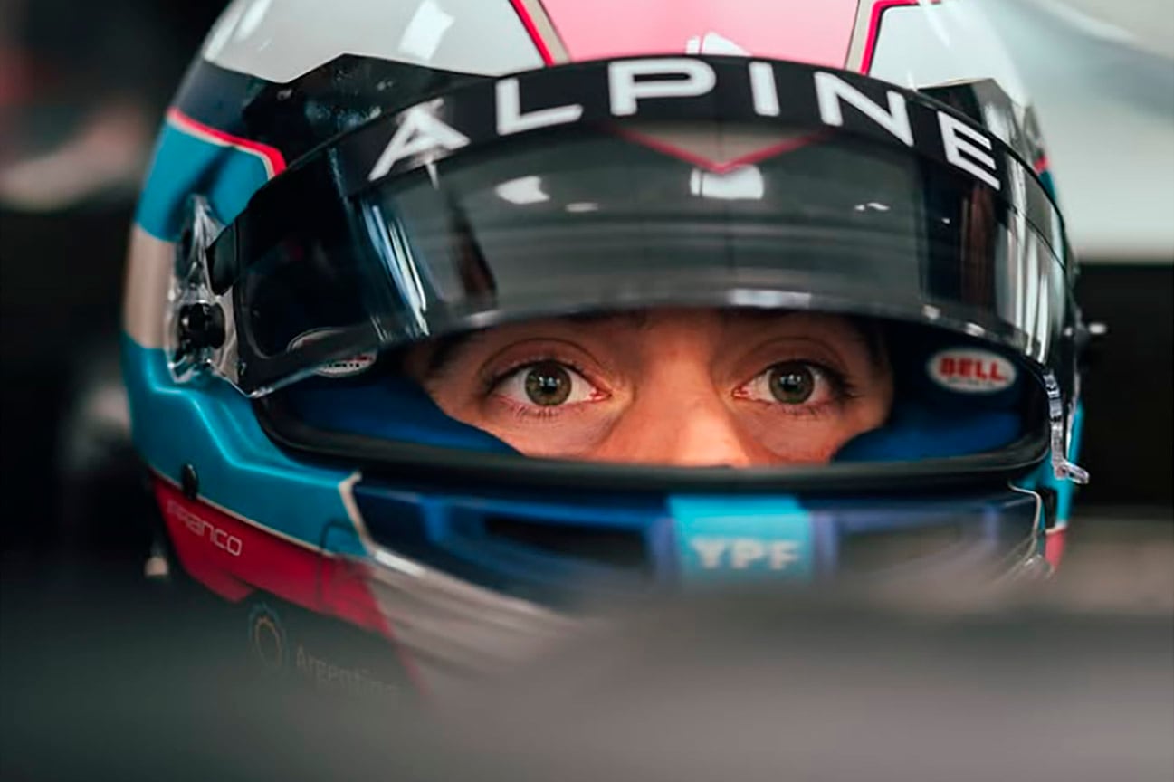 El argentino está concentrado para su estreno con Alpine