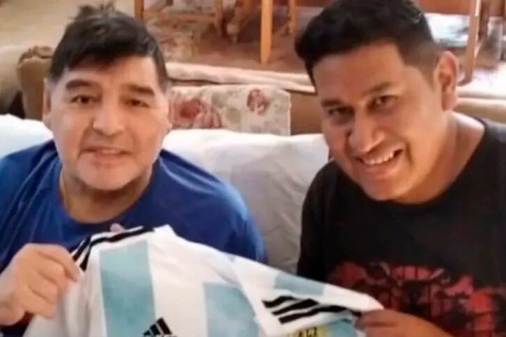 El jefe de seguridad de Maradona, detenido.