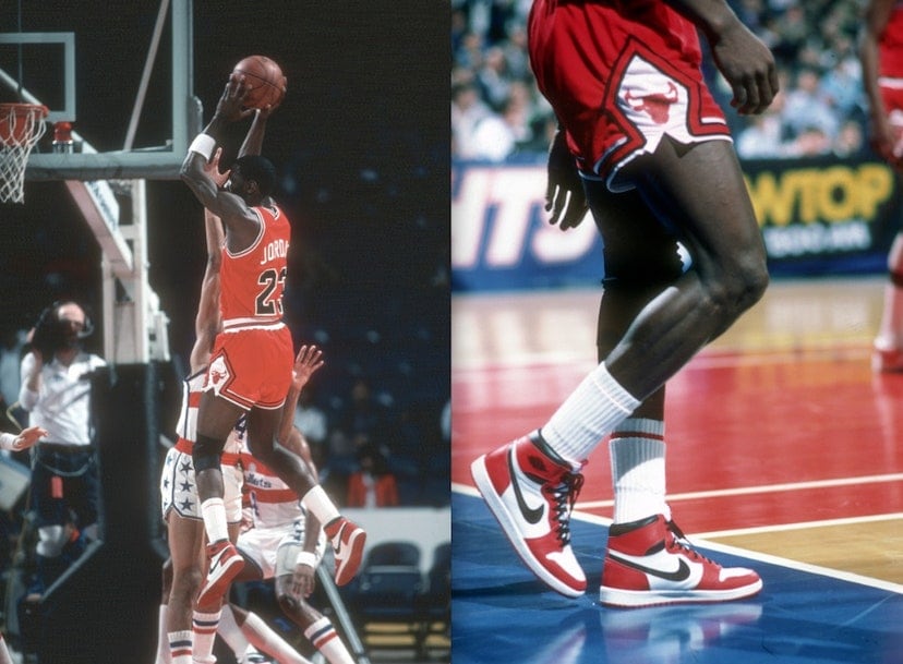 Las icónicas Air Jordan, las primeras zapatillas que inmortalizó el astro de los Bulls.