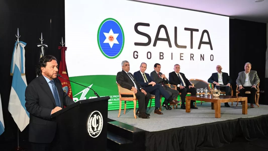 Sáenz durante la apertura de la jornada