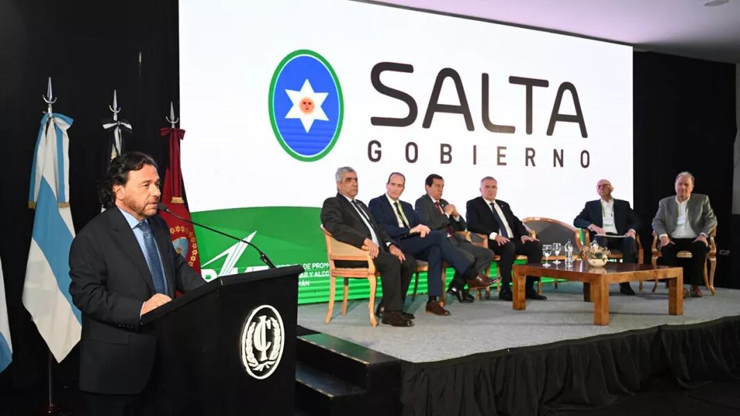 Sáenz durante la apertura de la jornada