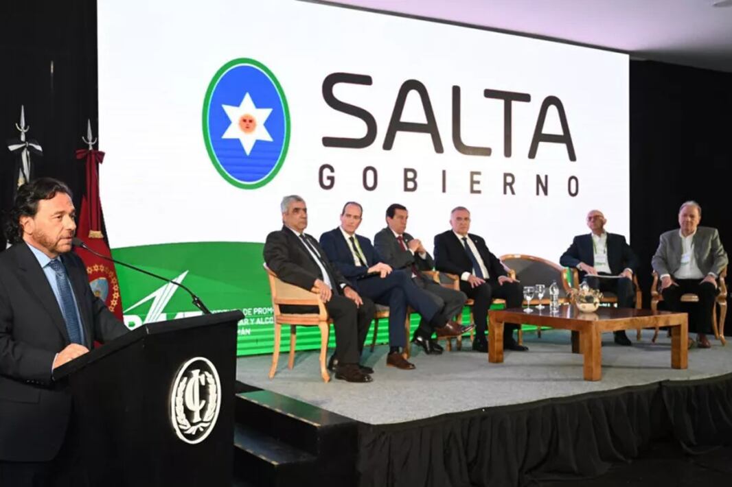 Sáenz durante la apertura de la jornada