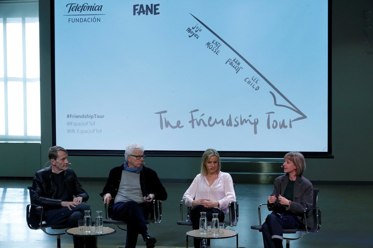 Los cuatro fantásticos dando sus razones en Madrid.