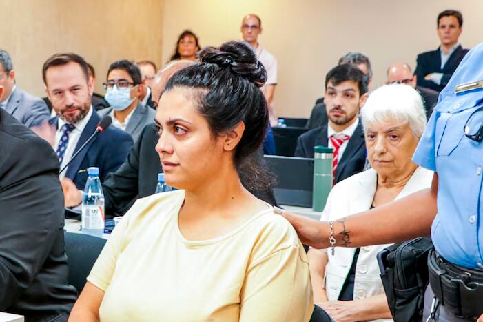 La enfermera Brenda Agüero, principal acusada.