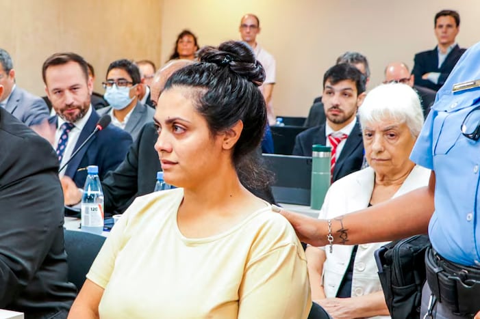 La enfermera Brenda Agüero, principal acusada.