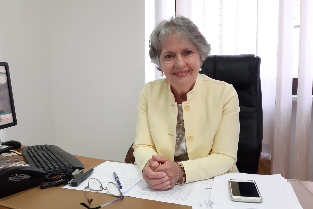 María Lucía Dougherty tiene 43 años de servicio en la cancillería argentina.