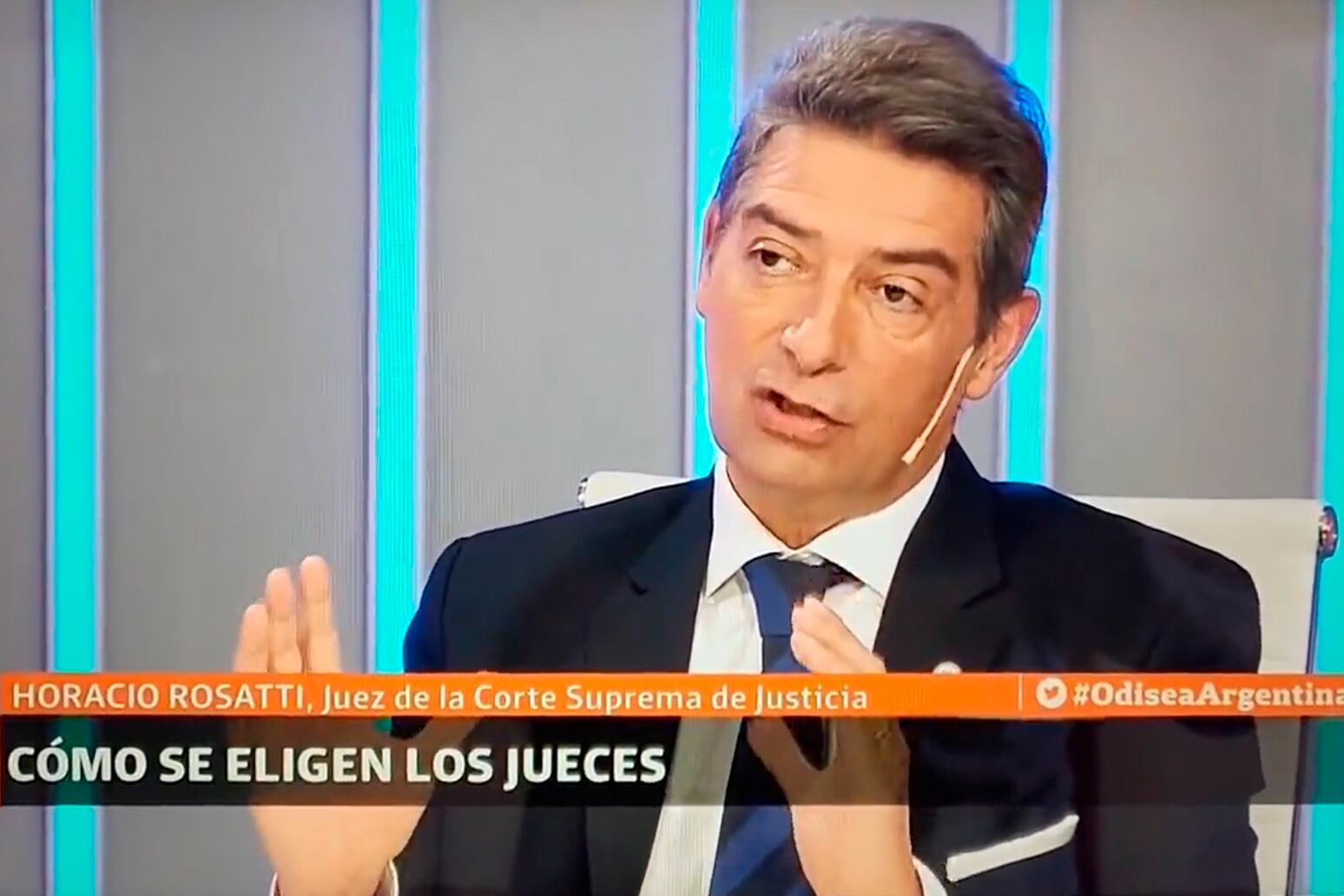 “El legislador es el que tiene que establecer las reglas generales", aseguraba Rosatti en 2018.