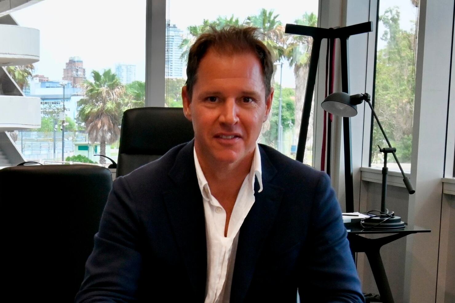 Jorge Brito, titular del club de Núñez