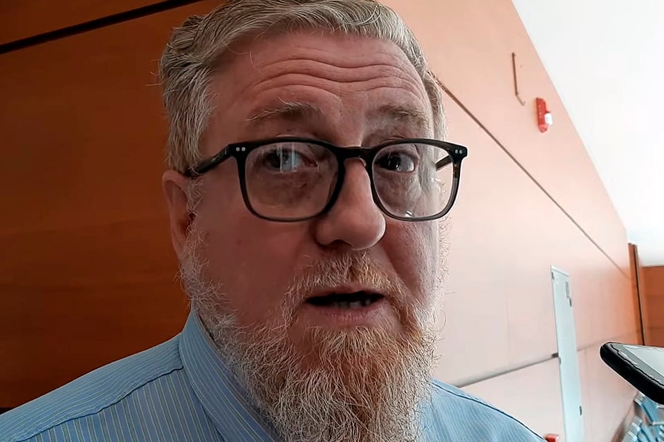 El fiscal Gerosa, denunciado junto al senador Marcón.