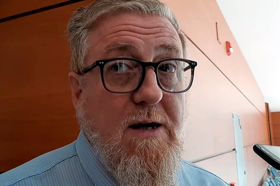 El fiscal Gerosa, denunciado junto al senador Marcón.