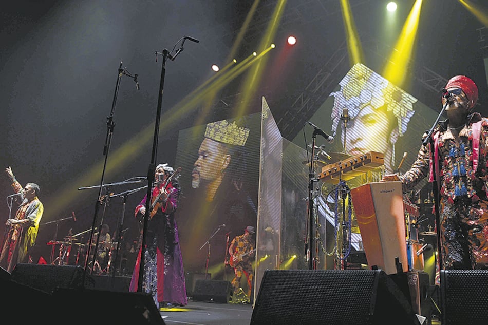 Tribalistas, que actuó por primera vez en la Argentina, dejó eufórico al público.