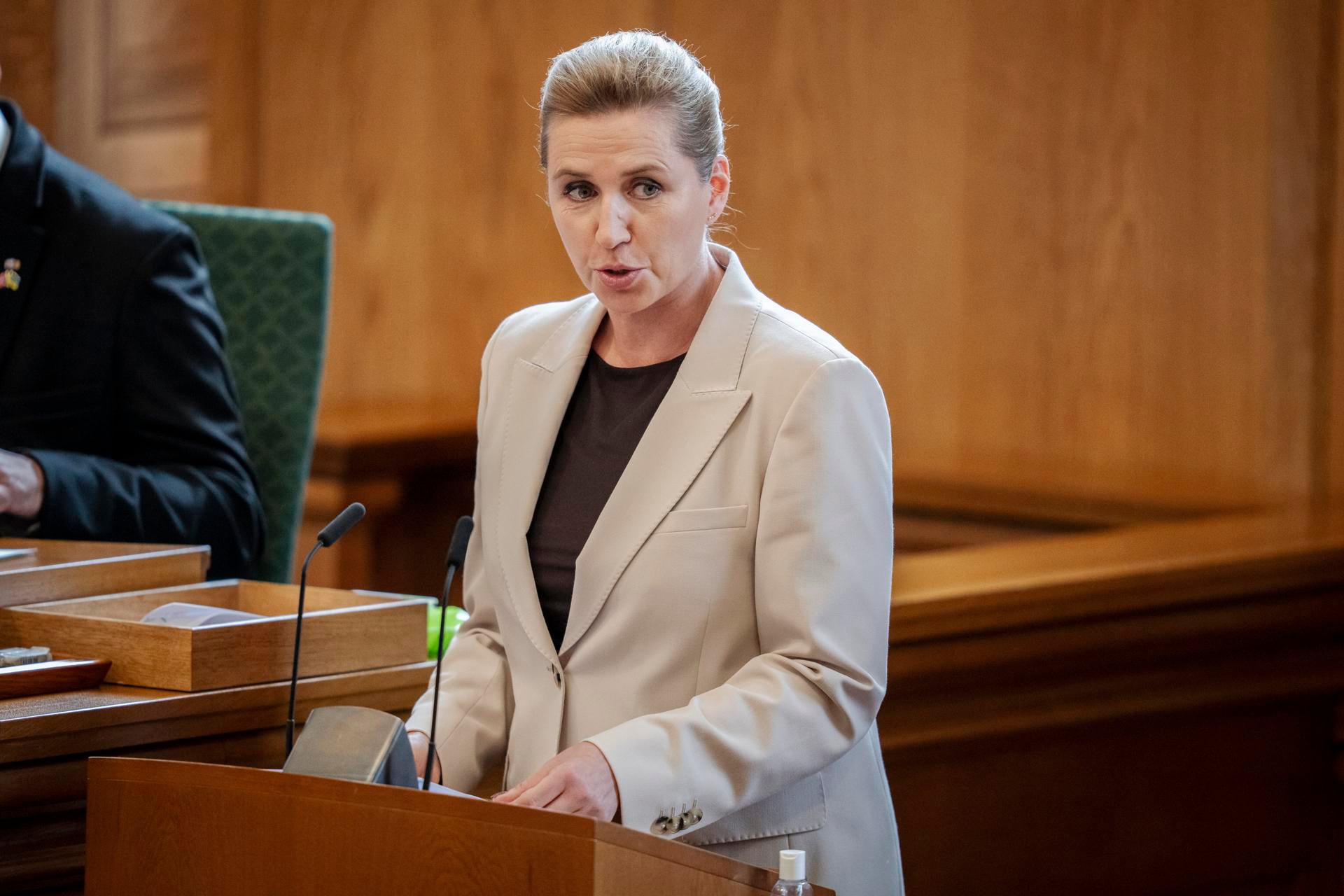 Mette Frederiksen, primera ministra de Dinamarca.