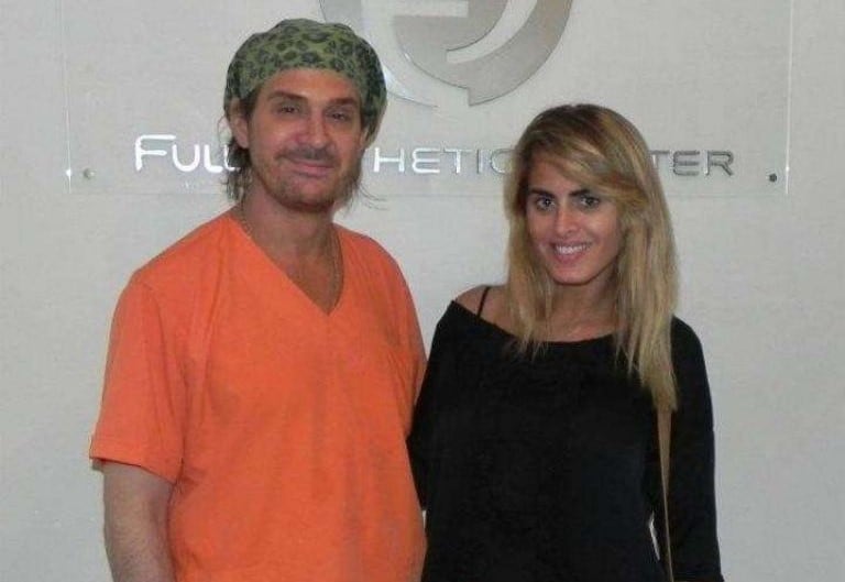 Aníbal Lotocki, junto a Silvina Luna.