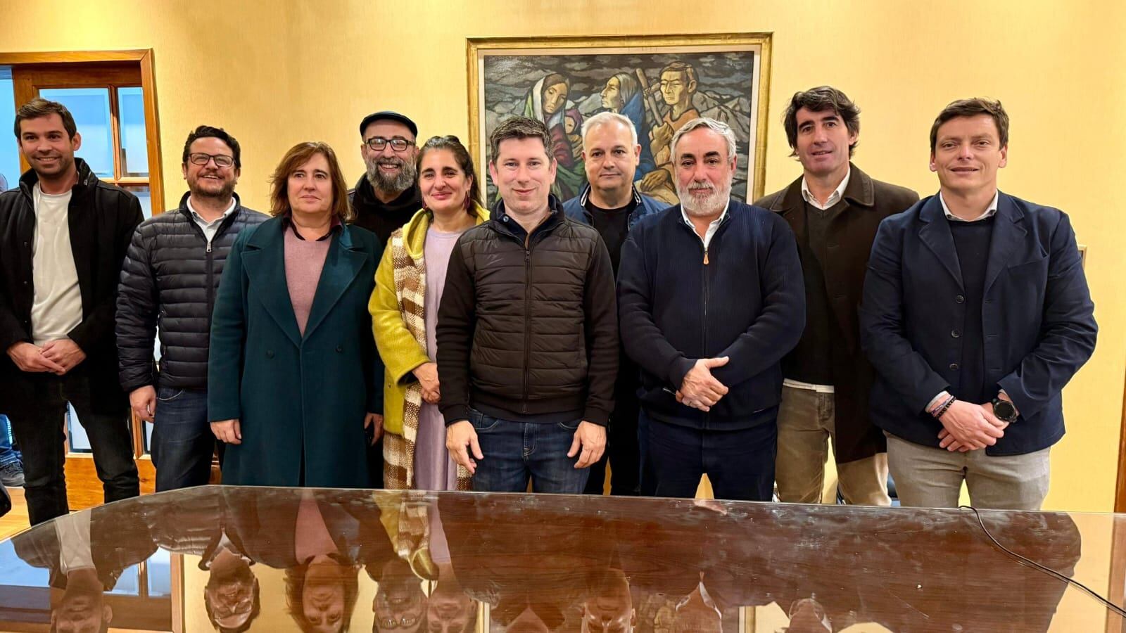 Pablo Domenichini y Miguel Fernández a la cabeza de los radicales de Somos Buenos Aires. 