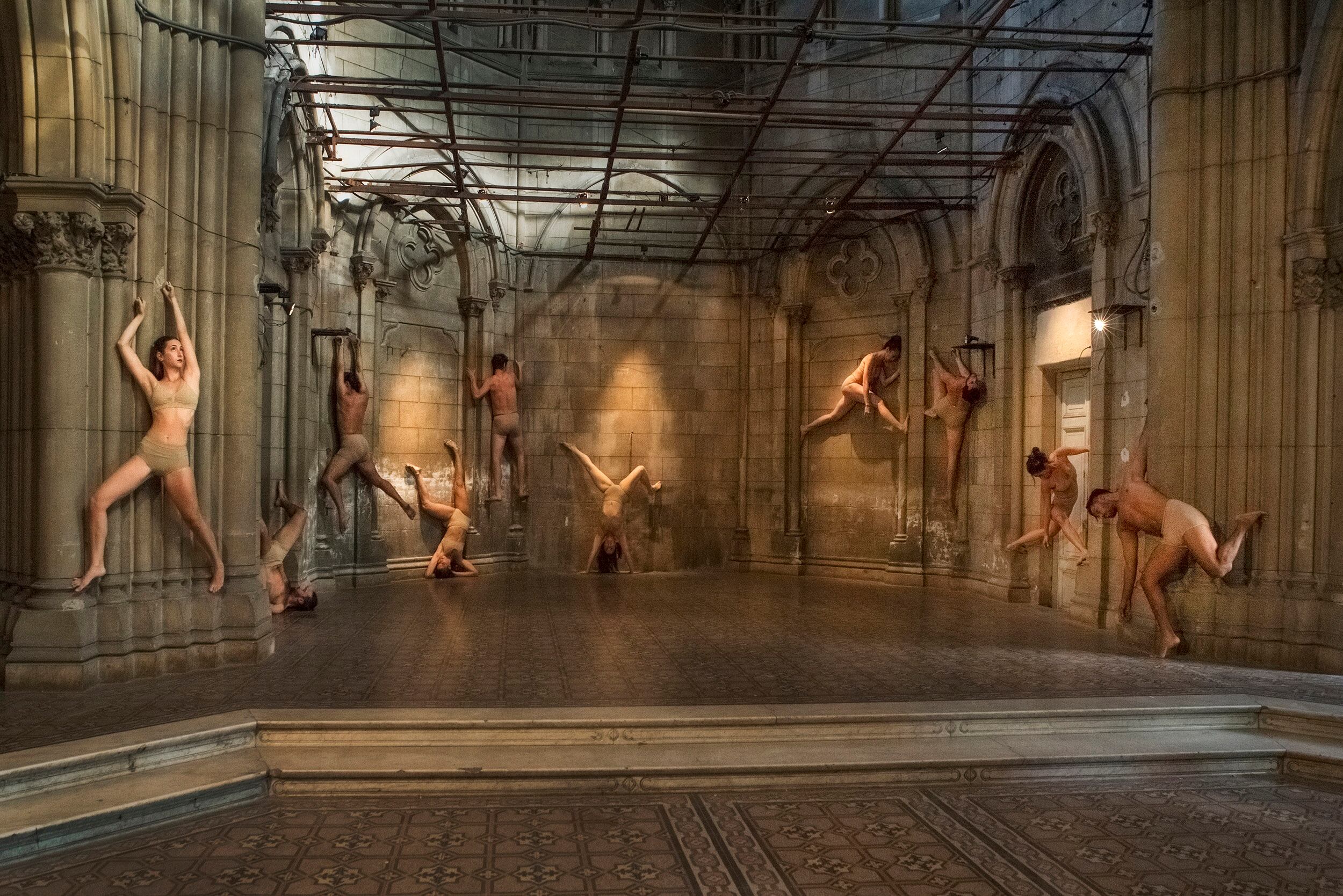 El espectáculo se montó en el Complejo Histórico Santa Felicitas, en Barracas.