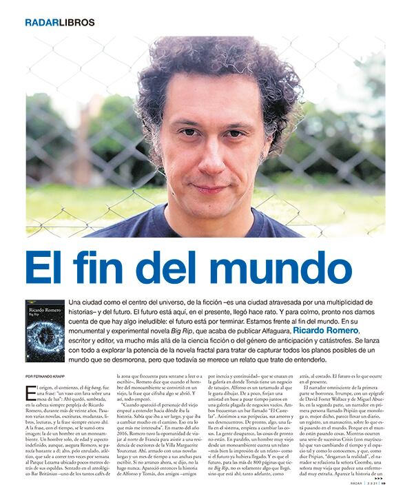 EL FIN DEL MUNDO - 29/04/2021