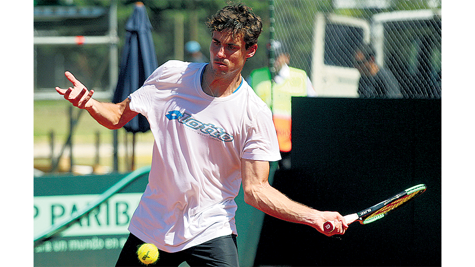 Guido Pella está listo para su debut en este 2018.