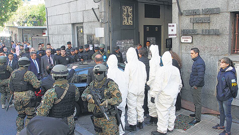 La autopsia de Santiago Maldonado se realizó en el Cuerpo Médico Forense.