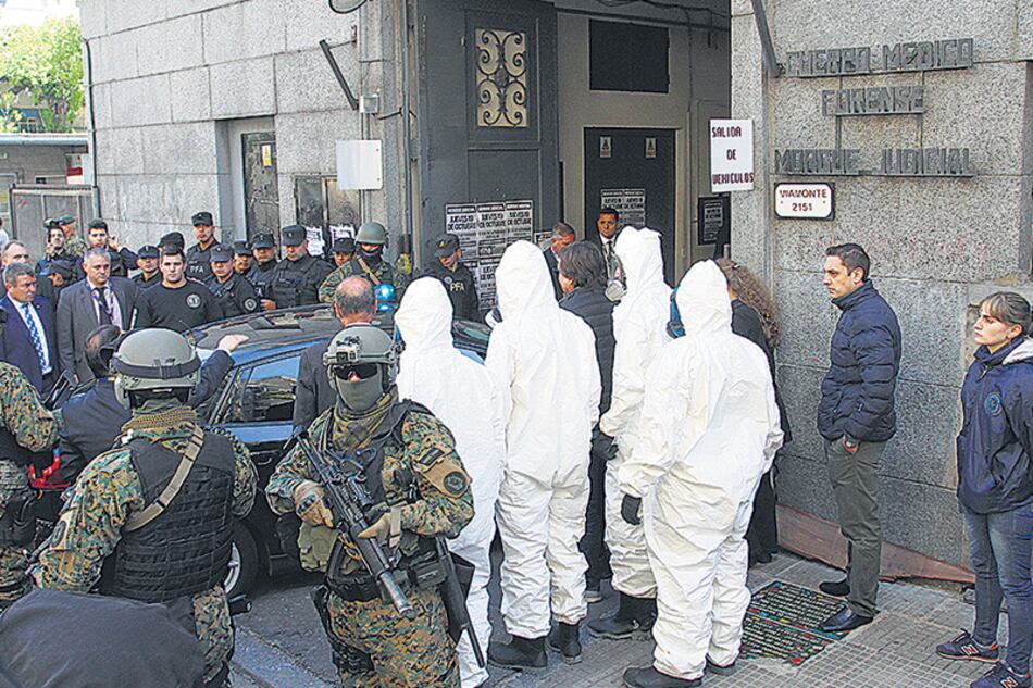 La autopsia de Santiago Maldonado se realizó en el Cuerpo Médico Forense.