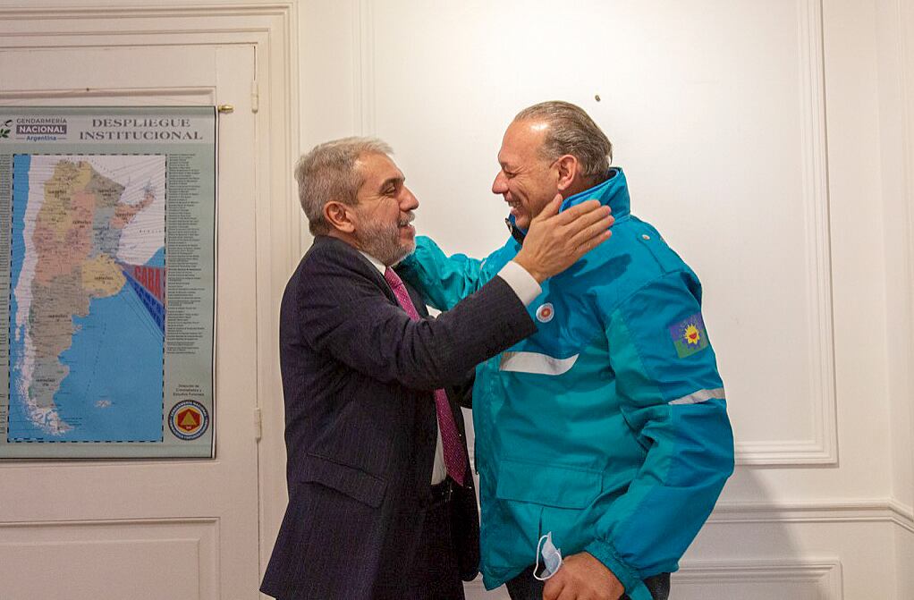 Otros tiempos: Aníbal Fernández y Sergio Berni buscan volver a coordinar acciones en la Provincia. 