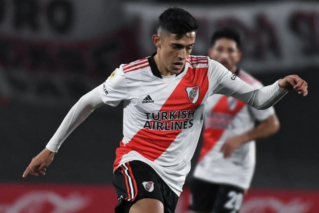 Solari jugó dos partidos desde que llegó a River y dejó buenas sensaciones